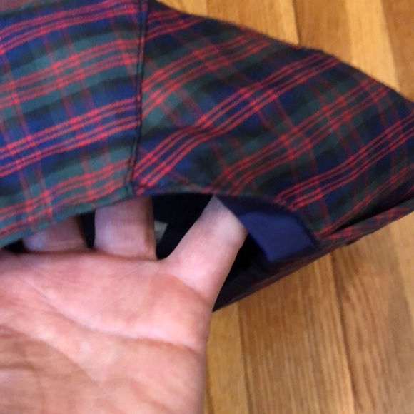 The Edinburgh Woollen Mill Made in UK Plaid Cotton/Polyester Cap - size L - Picture 7 of 7